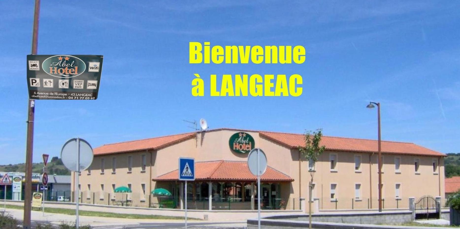 Abel Hotel Langeac Екстериор снимка